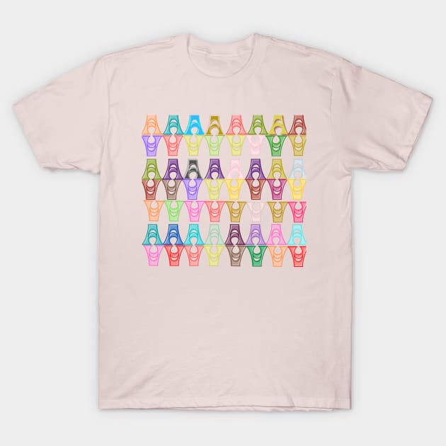 A MONOGRAM T-Shirt by hypocrite human